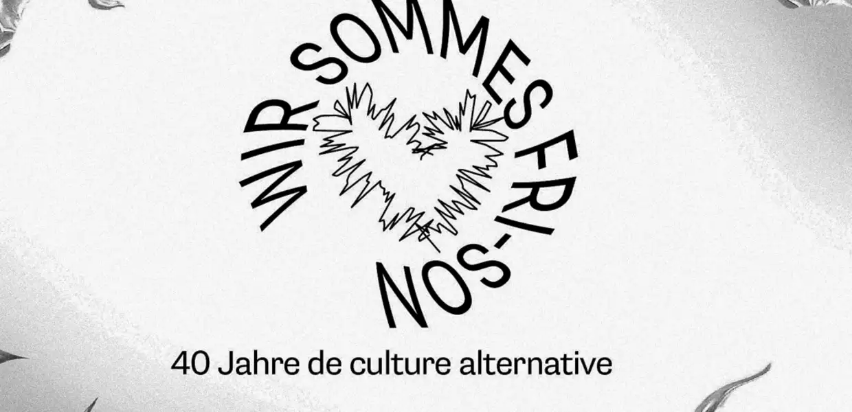 Logo des 40 ans de Fri-Son pour le Podcast