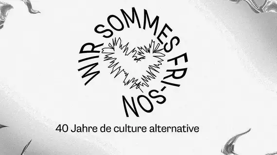 Logo des 40 ans de Fri-Son pour le Podcast